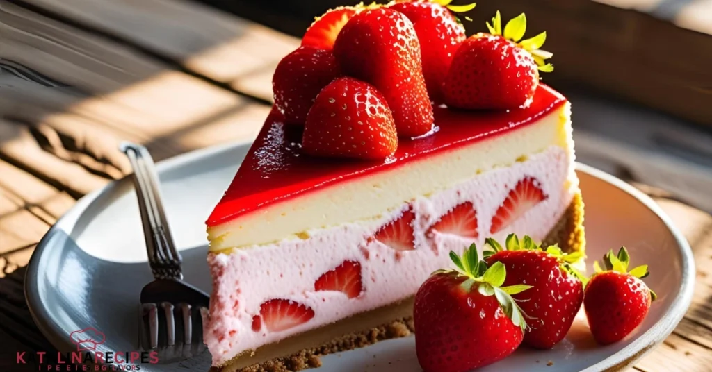 strawberry cheesecake cake recipe